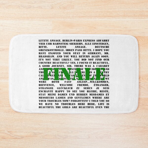 Item preview, Cabaret lyrics designed and sold by broadwaygirl142.