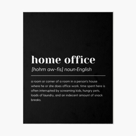Item preview, home office definition designed and sold by Alberto Dominguez.