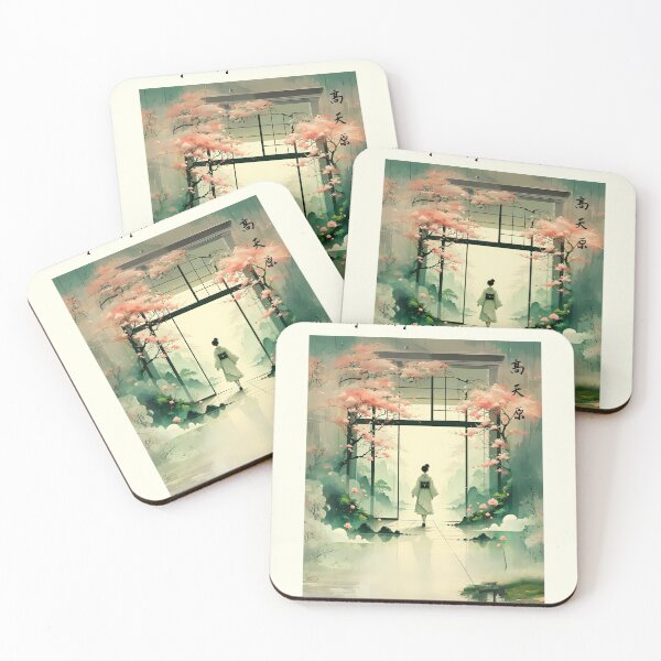 Item preview, Beautiful Asian landscape, Takamagahara, gate to heaven designed and sold by Coolparrotgirl.