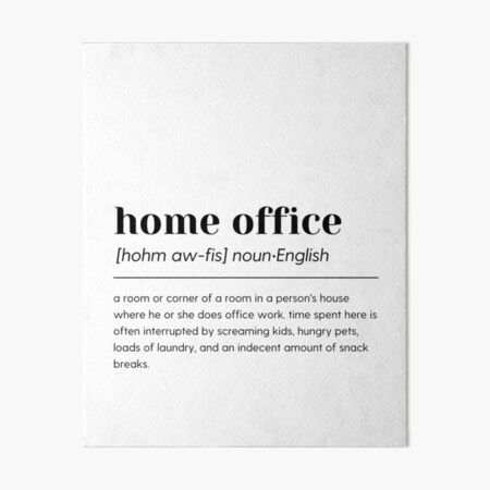 Item preview, home office definition designed and sold by Alberto Dominguez.