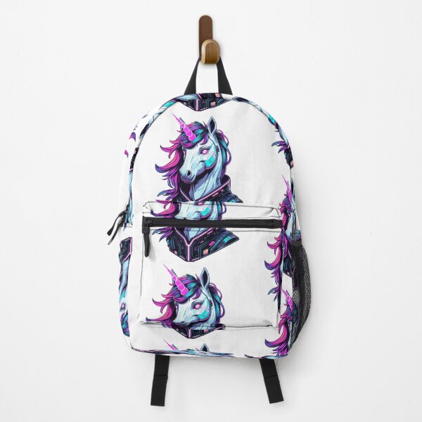 Item preview, Neon Cyber Unicorn - Glitch-Inspired designed and sold by zoughlal.