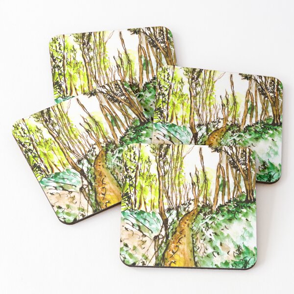 Item preview, A Country Path designed and sold by Dianna Hardy Art.
