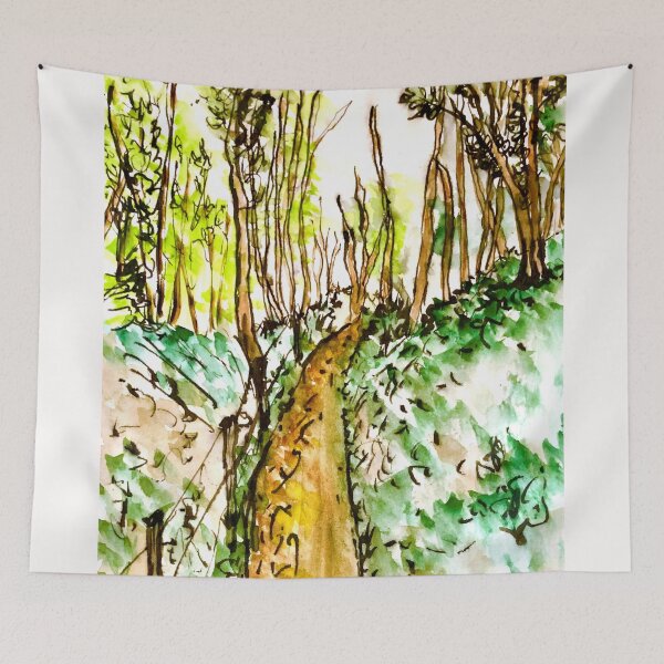 Item preview, A Country Path designed and sold by Dianna Hardy Art.