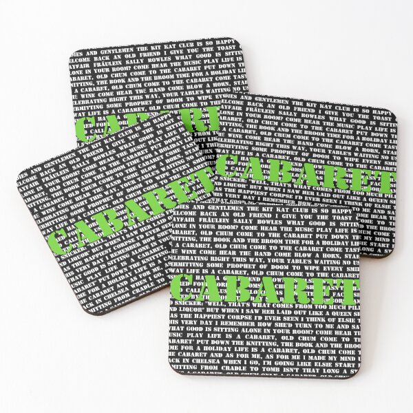 Item preview, Cabaret lyrics designed and sold by broadwaygirl142.
