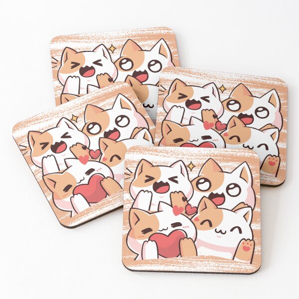 Item preview, kawaii cats designed and sold by browncis1shop.