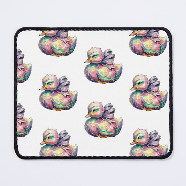 Item preview, Colorful Duck Easter Watercolor designed and sold by MadCatPrints.