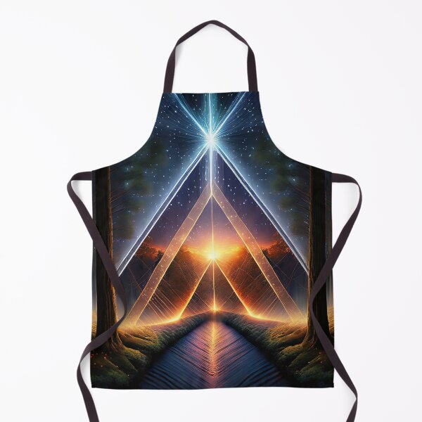 Item preview, Magical Triangle Forest Path | Sacred Geometry Landscapes designed and sold by monkeybusiness.pt.