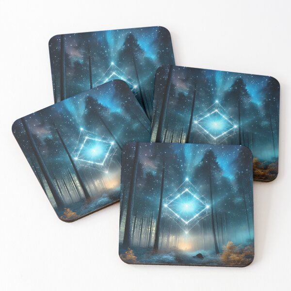 Item preview, Portal in the Blue Forest | Sacred Geometry Landscapes designed and sold by monkeybusiness.pt.