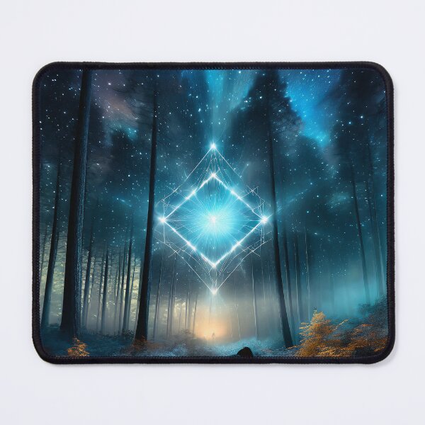 Item preview, Portal in the Blue Forest | Sacred Geometry Landscapes designed and sold by monkeybusiness.pt.