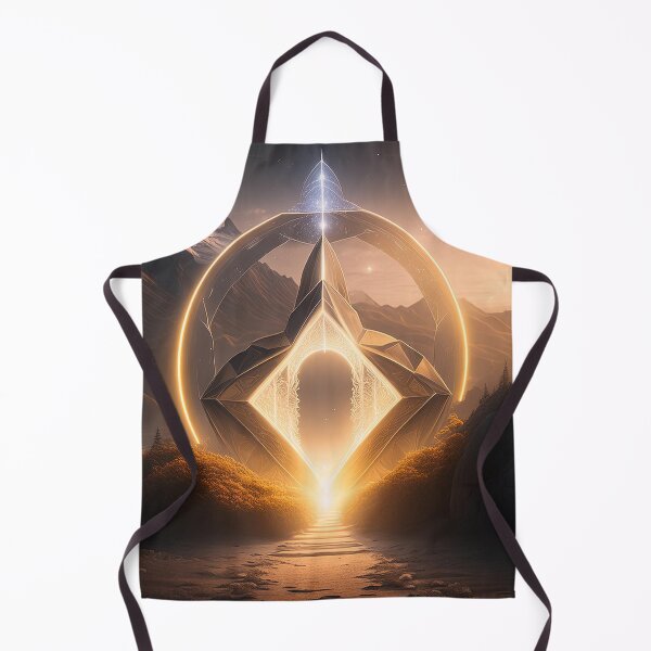 Item preview, Golden Portal | Sacred Geometry Landscapes designed and sold by monkeybusiness.pt.