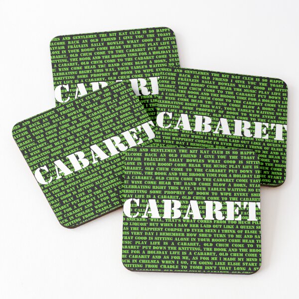 Item preview, Cabaret lyrics designed and sold by broadwaygirl142.