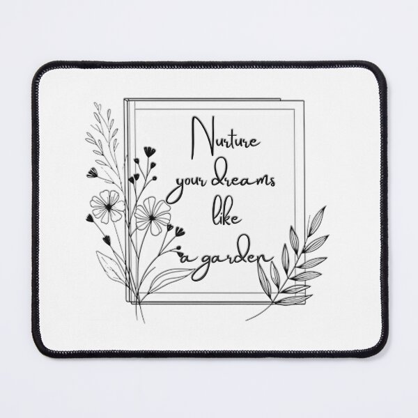 Item preview, Nurture Your Dreams Like a garden - Floral Journals designed and sold by Meemaart.