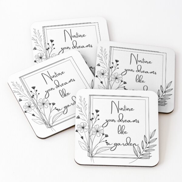 Item preview, Nurture Your Dreams Like a garden - Floral Journals designed and sold by Meemaart.