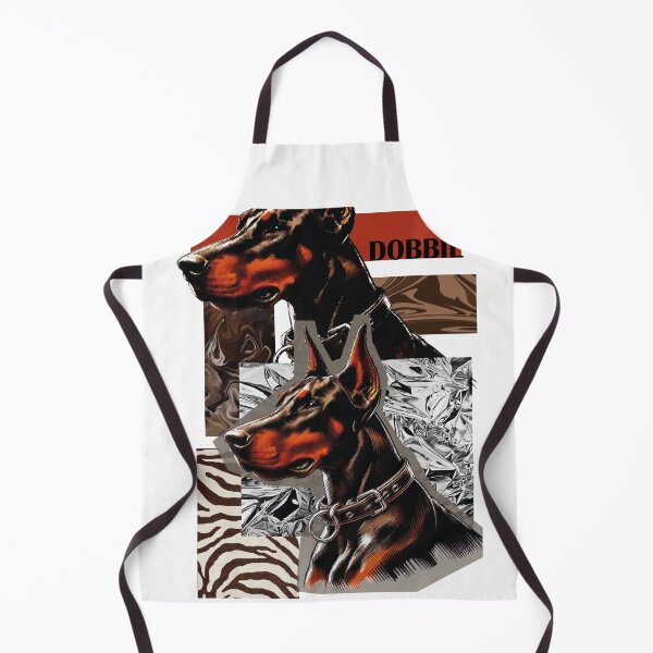 Item preview, Modern and Textured Collage Doberman Design with Streetwear Aesthetics designed and sold by Brushlight Studio.