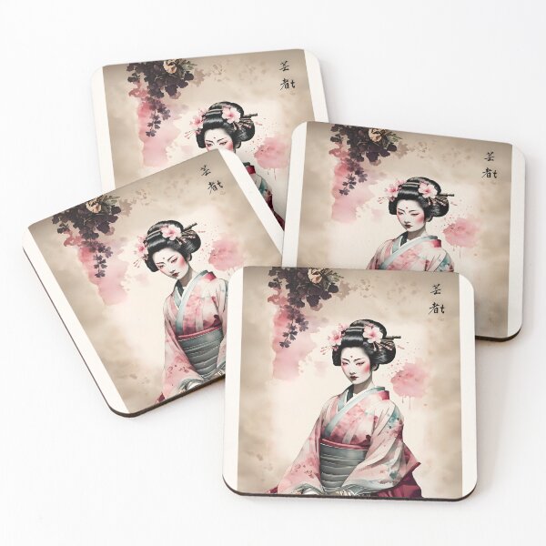 Artikelvorschau, Geisha, japanische Geisha entworfen und verkauft von Coolparrotgirl.
