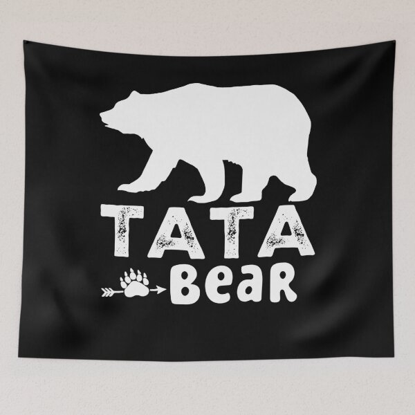 Item preview, Funny Tata Bear Fathers Day Gift Shirt T-Shirt designed and sold by StreetArtPro.
