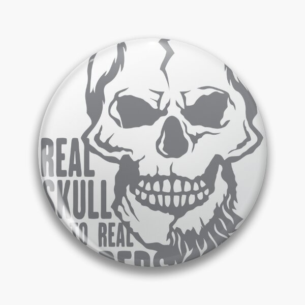 Item preview, hipster skull real barbers quote skull designed and sold by Achille3777.