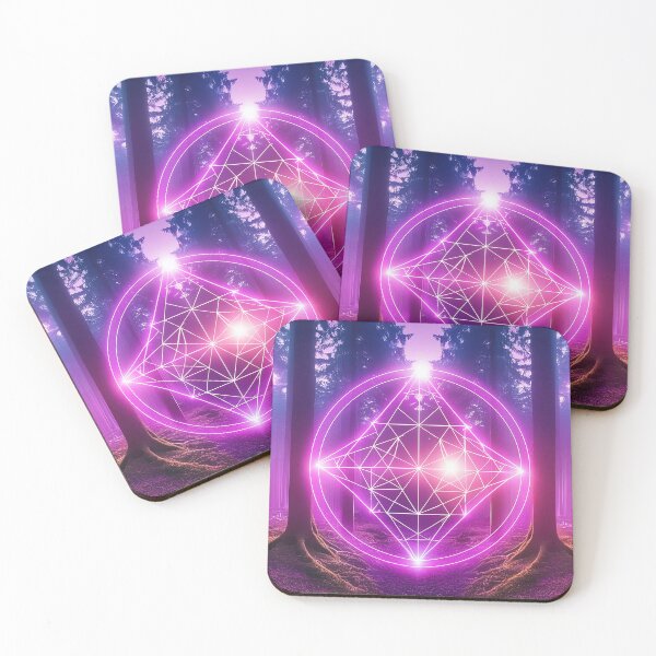 Item preview, Wood Pink Portal | Sacred Geometry Landscapes designed and sold by monkeybusiness.pt.