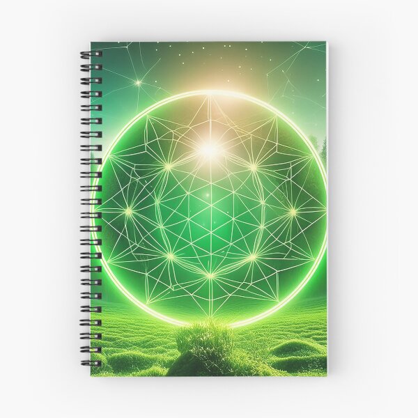 Item preview, Green Field Sky Portal | Sacred Geometry Landscapes designed and sold by monkeybusiness.pt.