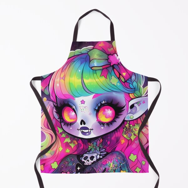 Item preview, Spooky Kawaii Gothic Anime Girl designed and sold by bubblegoth.