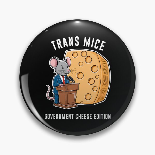 Item preview, Trans Mice Government Cheese Parody Science Satire designed and sold by Designer-Girl.