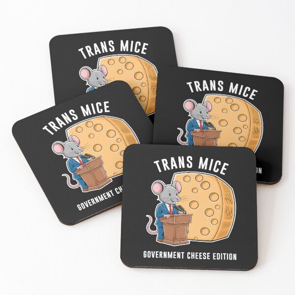 Item preview, Trans Mice Government Cheese Parody Science Satire designed and sold by Designer-Girl.