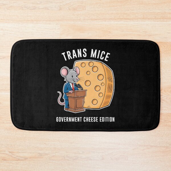 Item preview, Trans Mice Government Cheese Parody Science Satire designed and sold by Designer-Girl.
