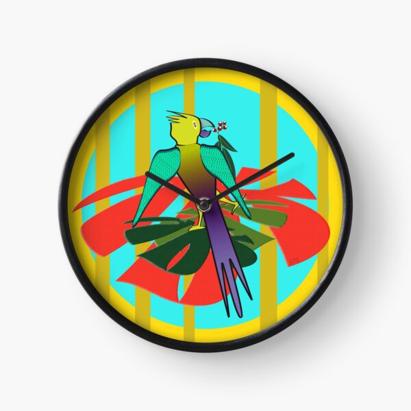 Drunk On Berries Clock
