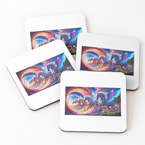 Item preview, Pegasus through a Jira scope  designed and sold by Hazel Jones - Rhodes .