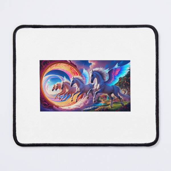 Item preview, Pegasus through a Jira scope  designed and sold by Hazel Jones - Rhodes .