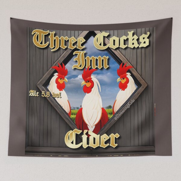 Item preview, Three Cocks Inn Cider designed and sold by SwearingKids.