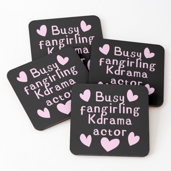 Item preview, Busy fangirling Kdrama actor designed and sold by HugSomeNettles.