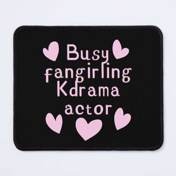 Item preview, Busy fangirling Kdrama actor designed and sold by HugSomeNettles.