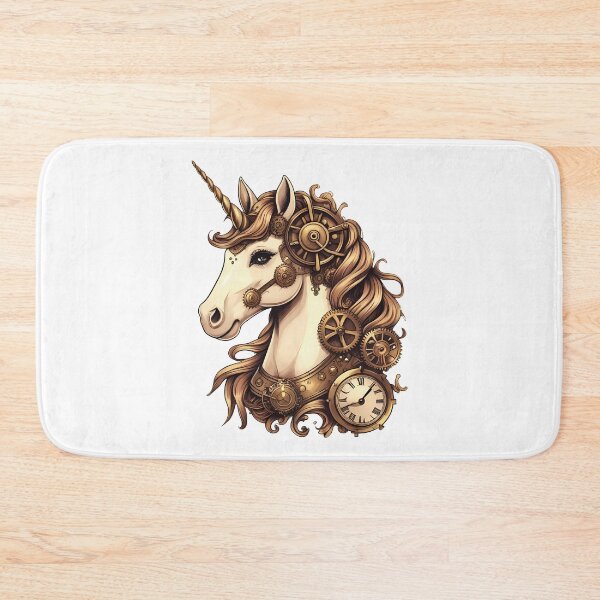 Item preview, Steam Punk Unicorn - Gear-Fused Wonder designed and sold by zoughlal.
