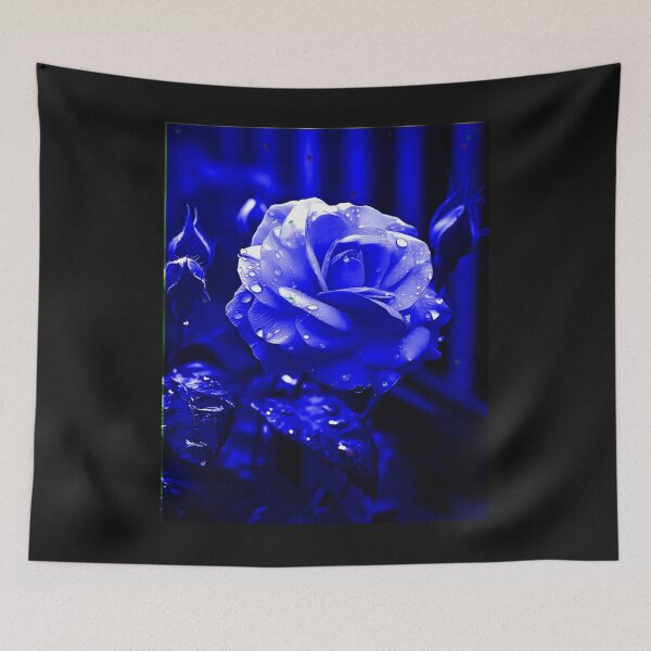 Item preview, Garden series : Roses in Blue, Blau, Azul designed and sold by Helios Be. Lavsh.