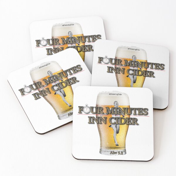 Item preview, 4 Minutes Inn Cider designed and sold by SwearingKids.