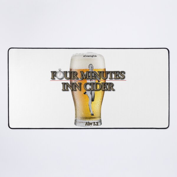 Item preview, 4 Minutes Inn Cider designed and sold by SwearingKids.