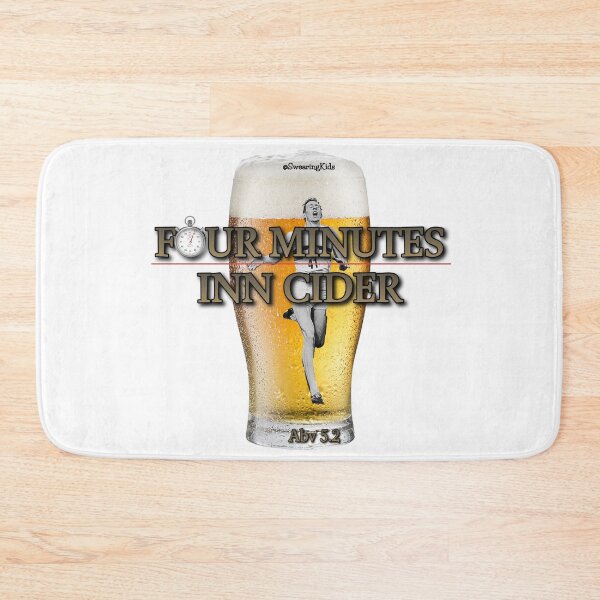 Item preview, 4 Minutes Inn Cider designed and sold by SwearingKids.