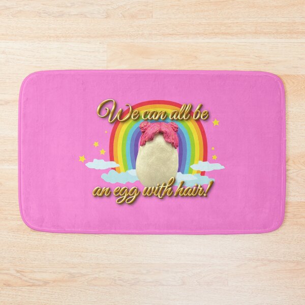 Item preview, We can ALL be an Egg With Hair! designed and sold by CatatonicCouch.