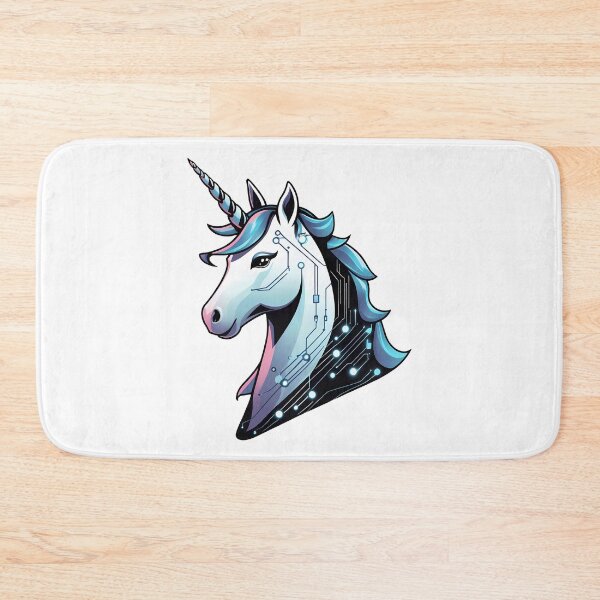Item preview, Futuristic Circuit Unicorn designed and sold by zoughlal.