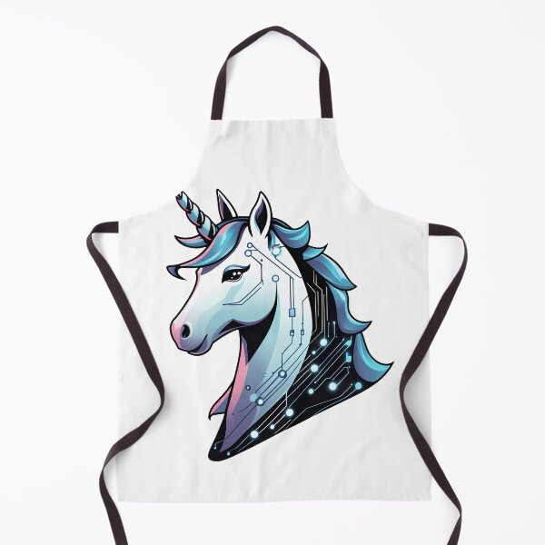 Item preview, Futuristic Circuit Unicorn designed and sold by zoughlal.