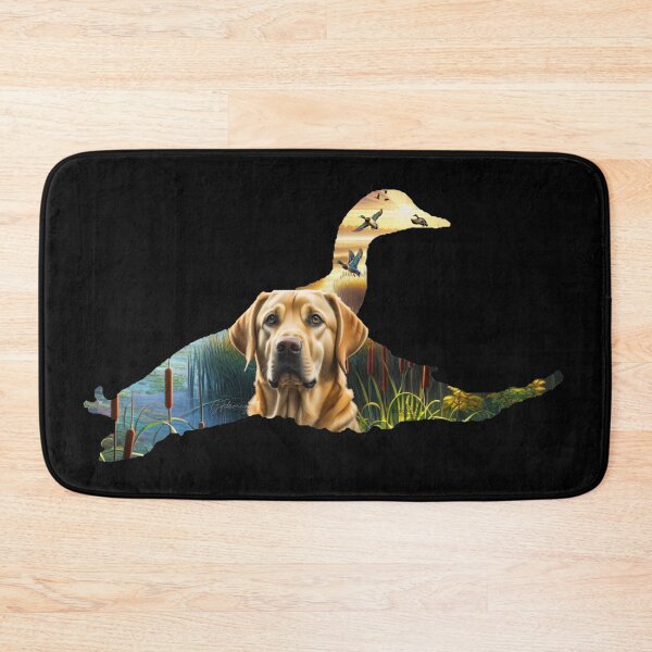 Item preview, Yellow Labrador and Flying Mallard designed and sold by LifeCrush.