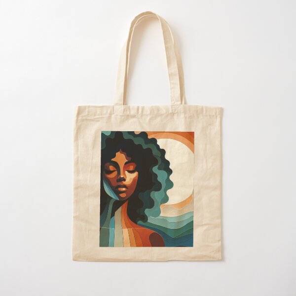 Item preview, Beautiful Black Woman Abstract Portrait (1) designed and sold by Now's Good Designs.