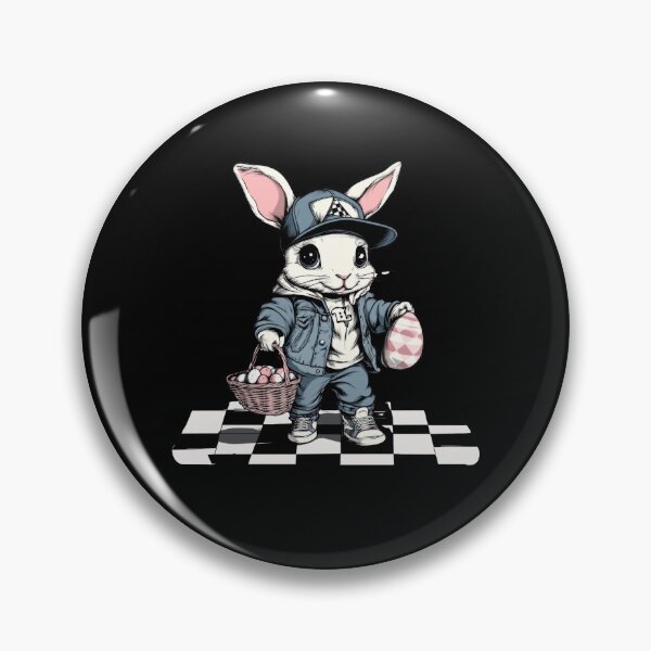 Item preview, Cool Bunny Happy Easter Rabbit  For Boys Men Kids  designed and sold by facegm.