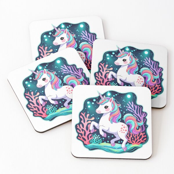 Item preview, Underwater Fantasy Unicorn designed and sold by zoughlal.