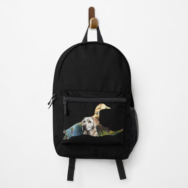 Item preview, White Labrador and Flying Mallard designed and sold by LifeCrush.