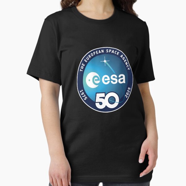 Item preview, ESA 50th Anniversary Patch - Celebrating 50 Years of Space Exploration designed and sold by MeetinSpace.