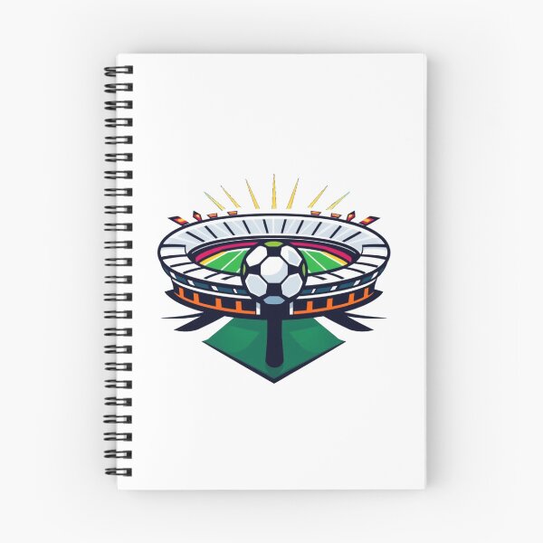 Item preview, Iconic Soccer Stadium with Football Emblem and Radiant Lights designed and sold by Cloud-Riders.