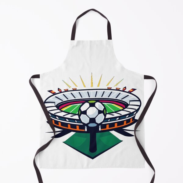 Item preview, Iconic Soccer Stadium with Football Emblem and Radiant Lights designed and sold by Cloud-Riders.