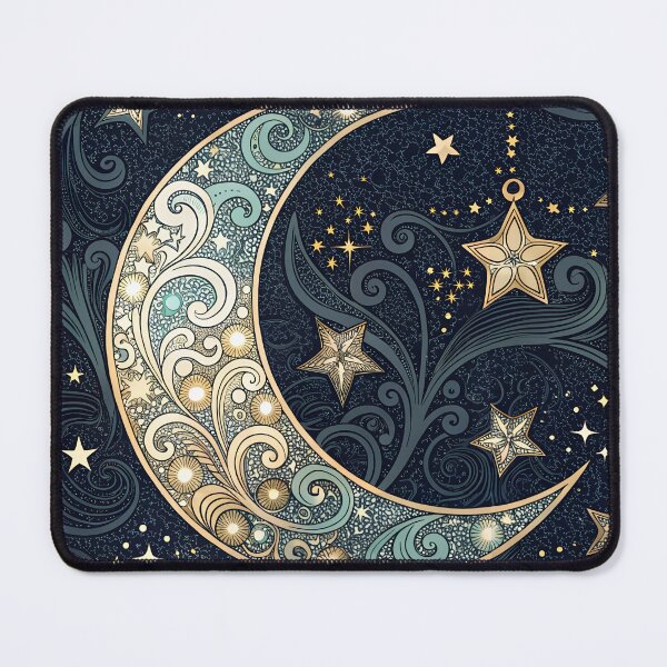 Item preview, Beautiful Crescent Moon designed and sold by 1081900shop.